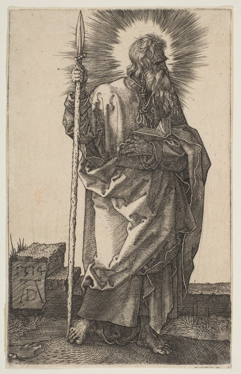 San Tomás, 1514 de Albrecht Dürer