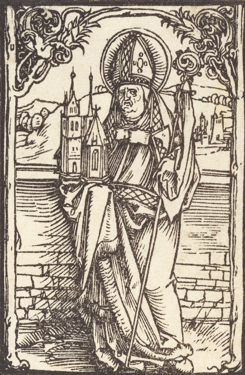 San Wolfgang, c. 1500 de Albrecht Dürer