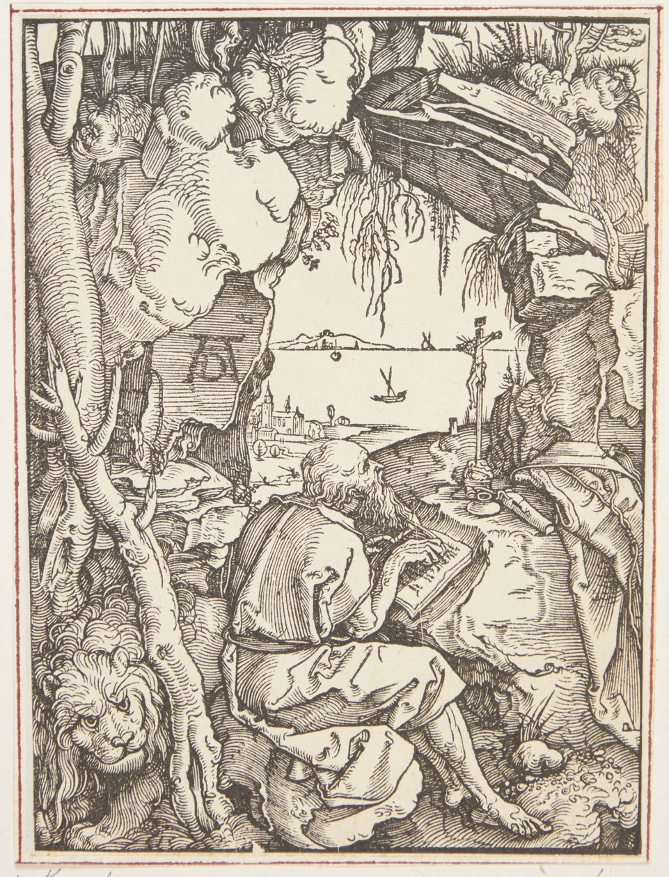 San Jerónimo en la cueva de Albrecht Dürer