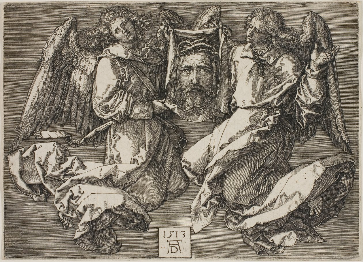 Sudario mostrado por dos ángeles de Albrecht Dürer