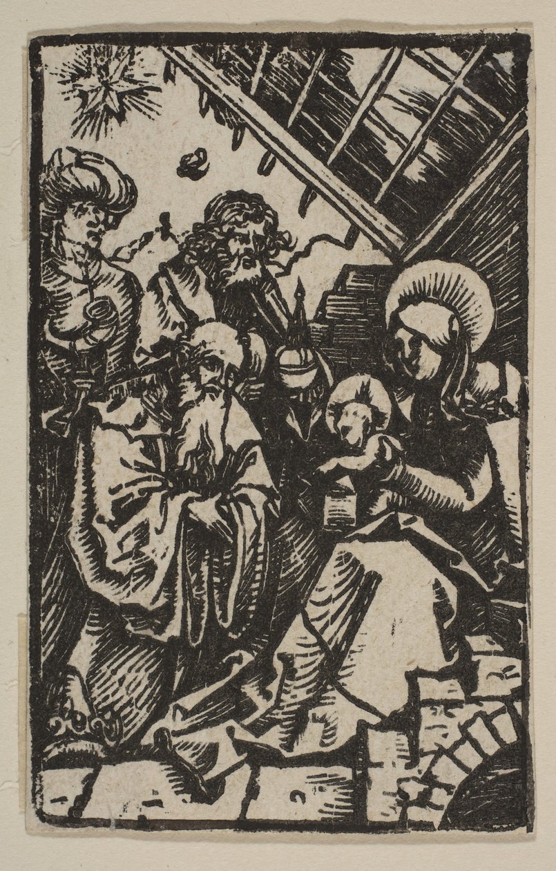 La adoración de los reyes de Albrecht Dürer