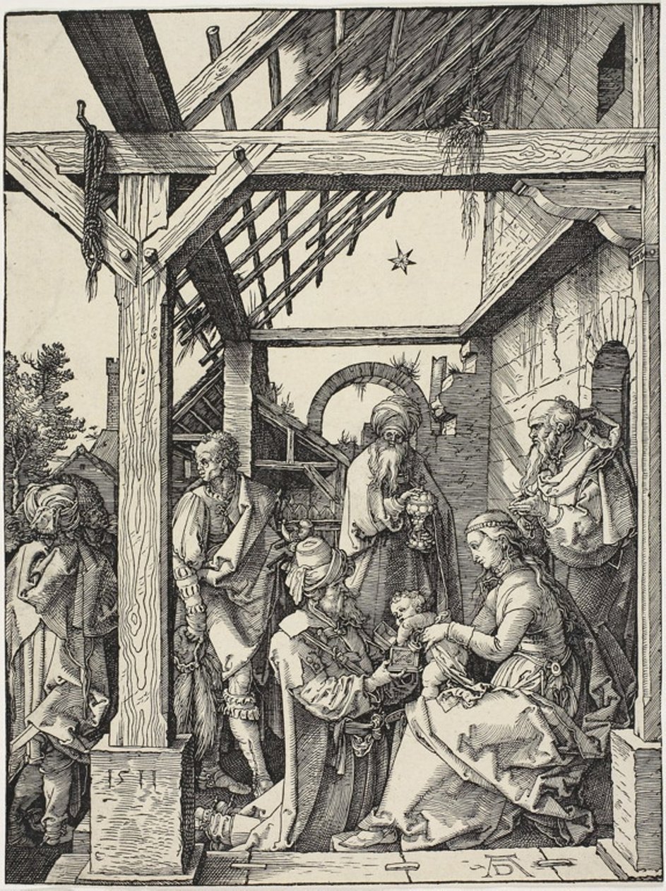 La Adoración de los Magos de Albrecht Dürer