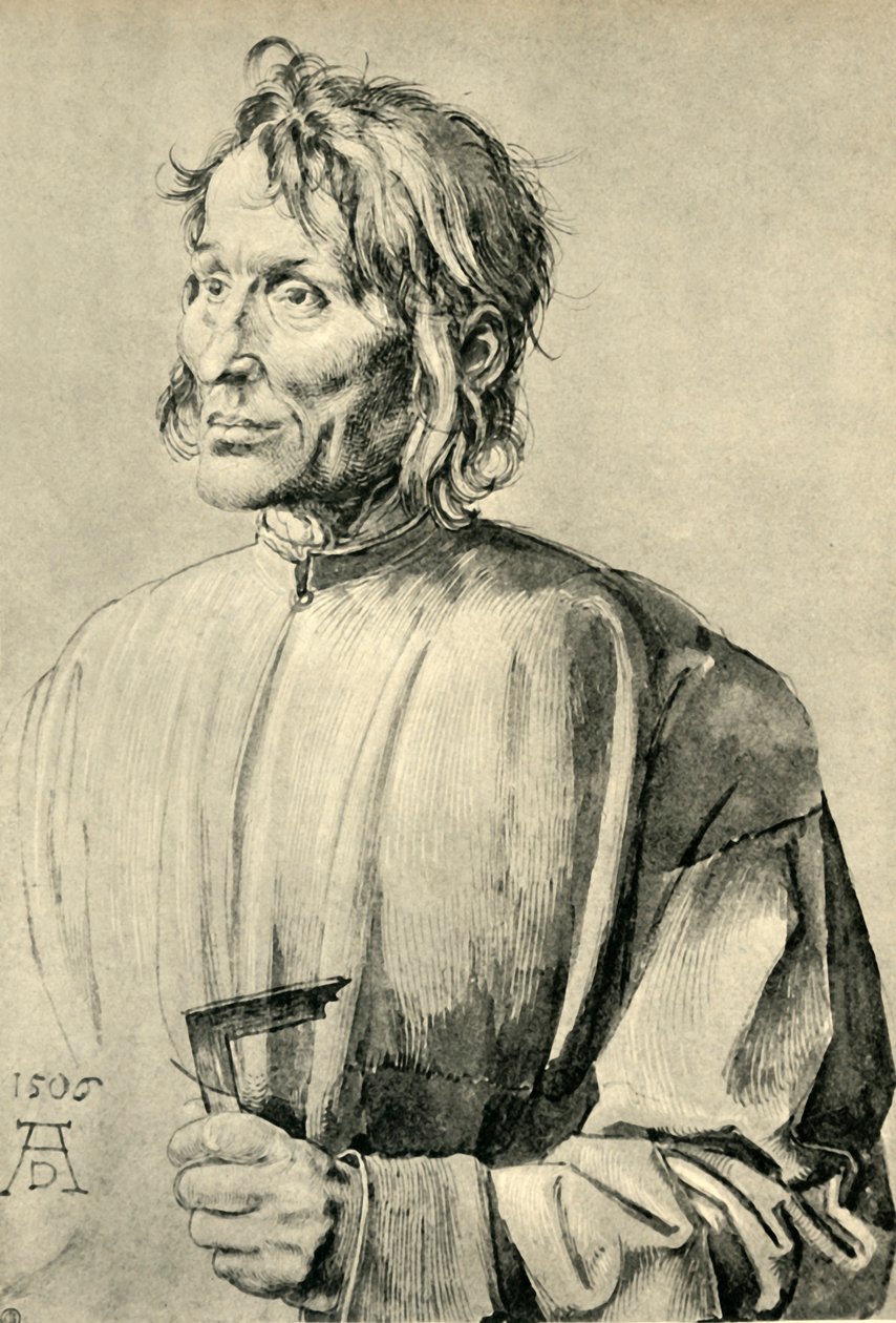 El arquitecto Hieronymus von Augsburg, 1506 de Albrecht Dürer