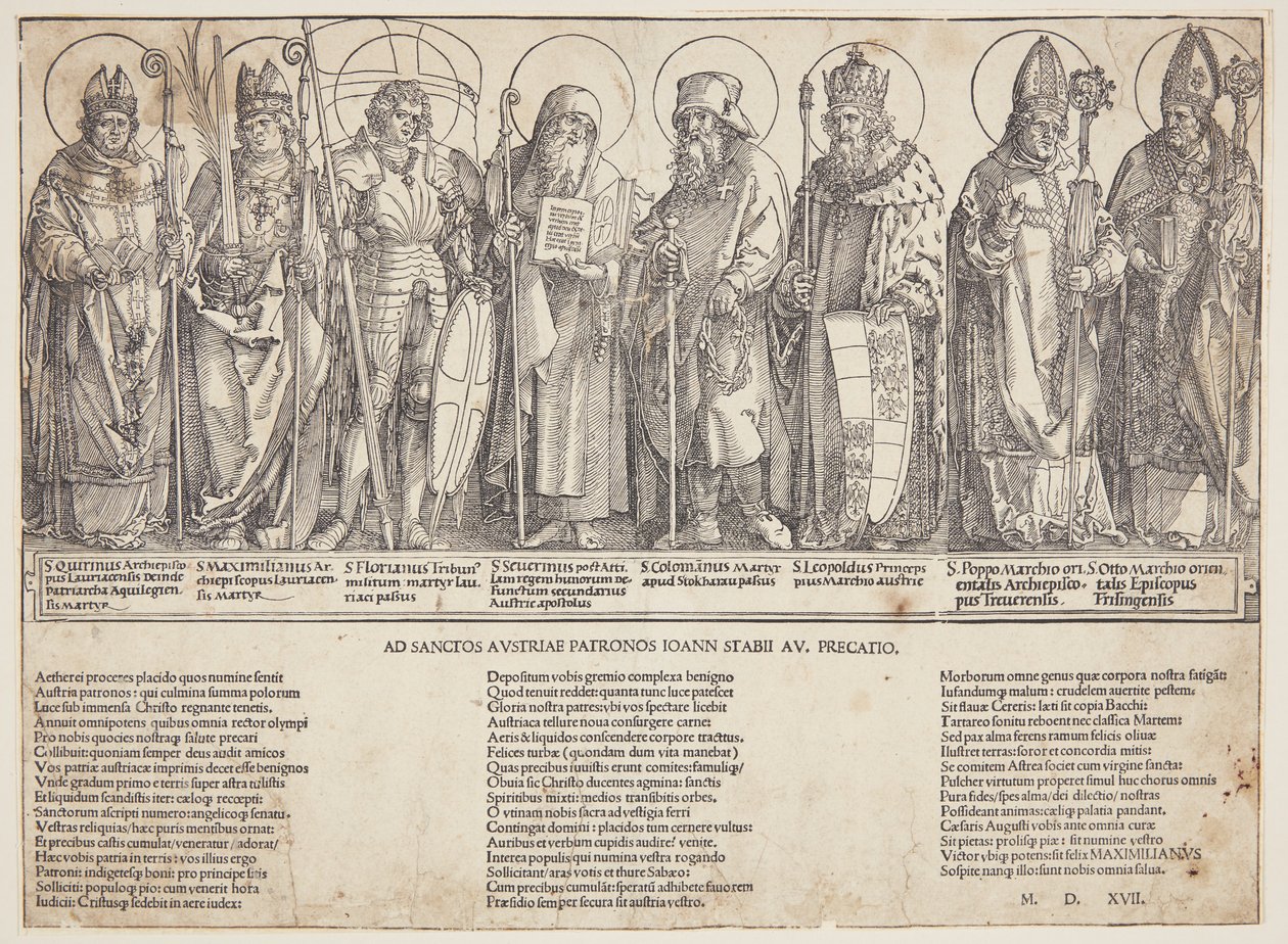Los santos austriacos de Albrecht Dürer