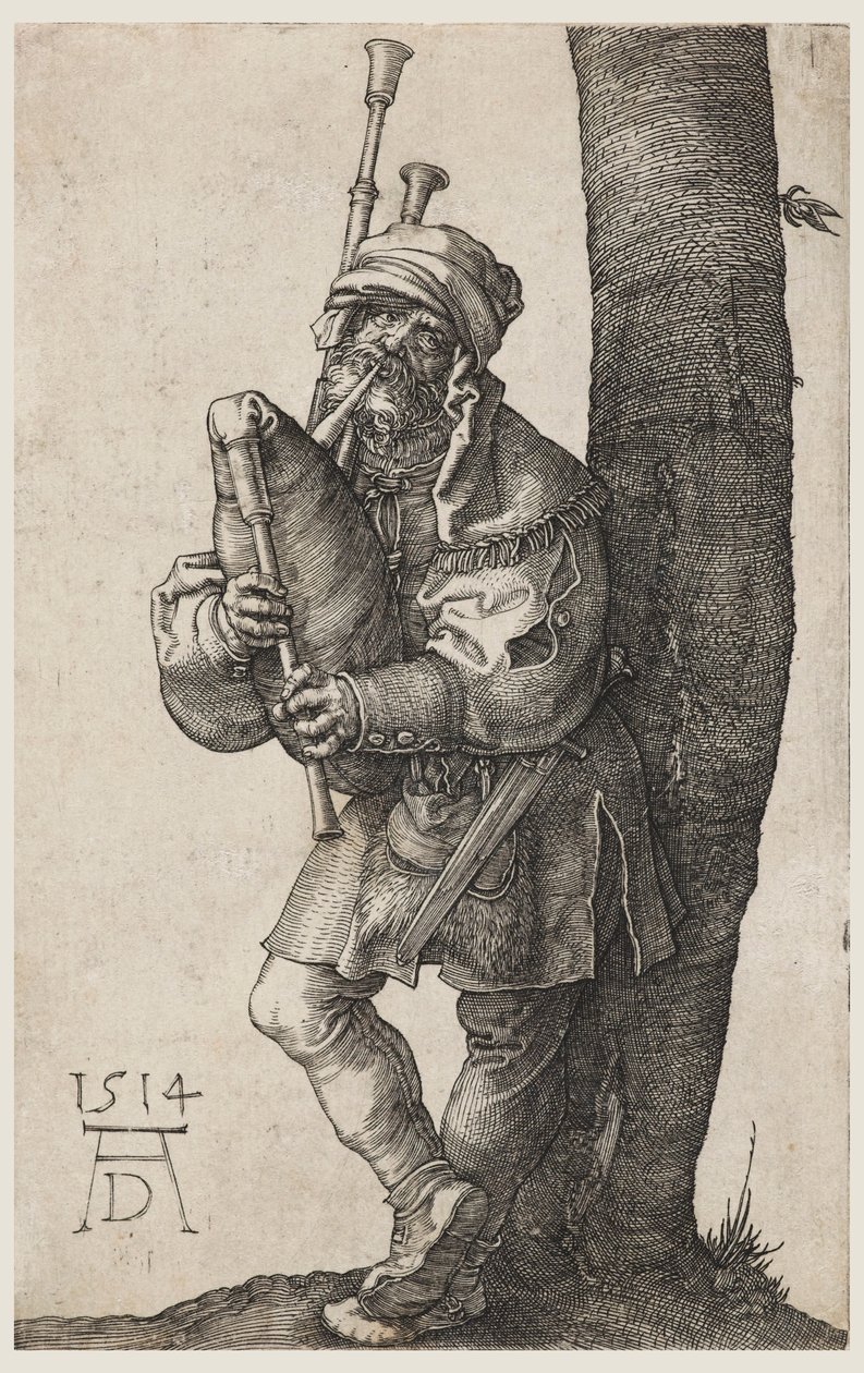 El gaitero de Albrecht Dürer