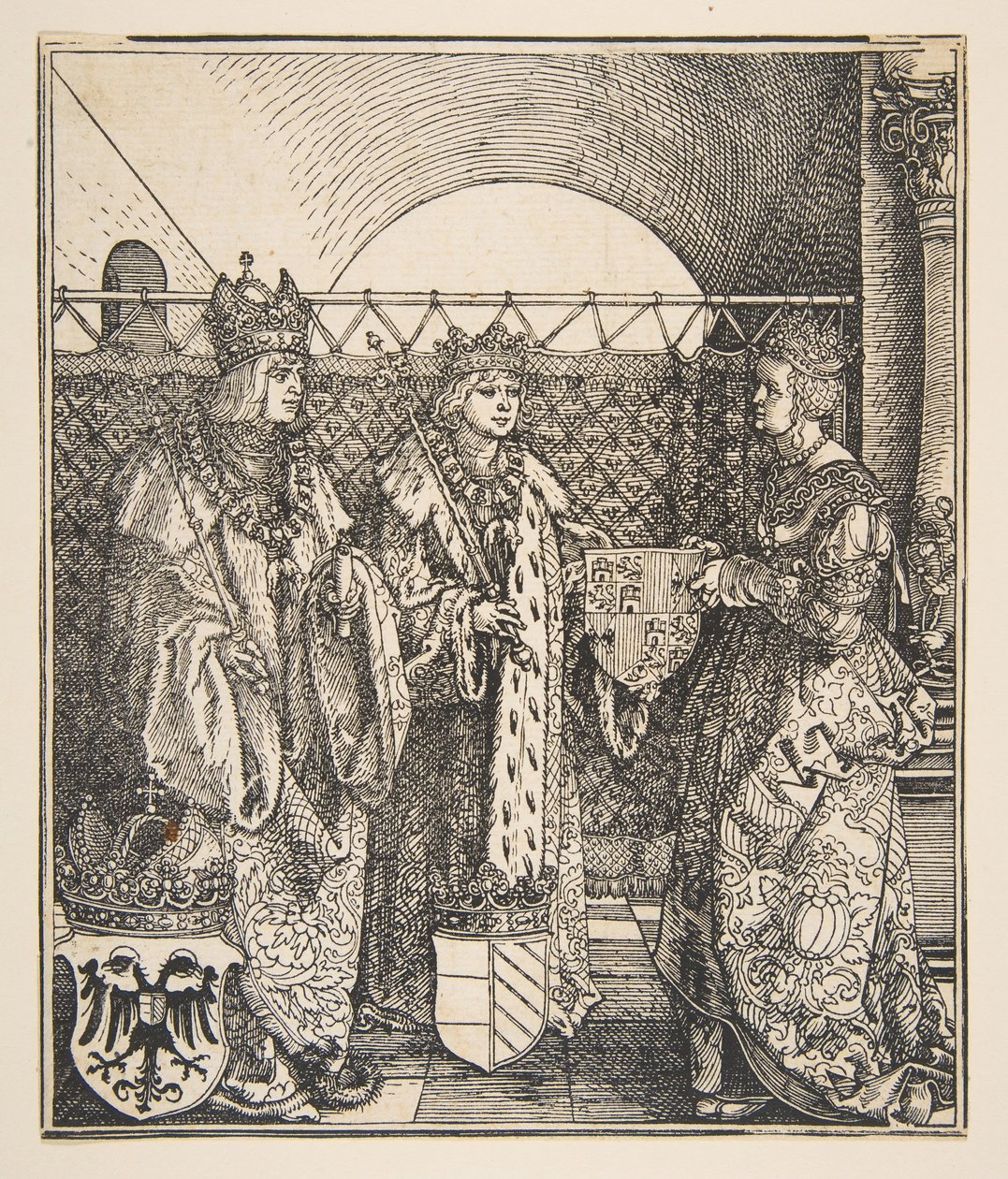 El compromiso de Felipe y Juana de Albrecht Dürer