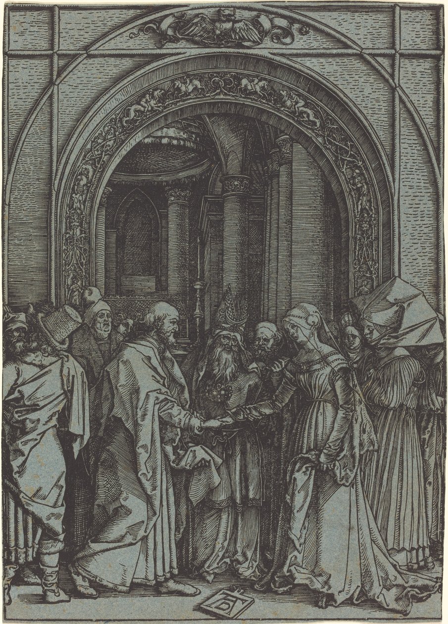 El Desposorio de la Virgen de Albrecht Dürer