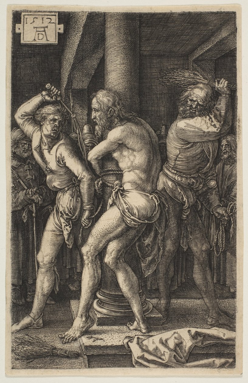 La Flagelación, de La Pasión, 1512 de Albrecht Dürer