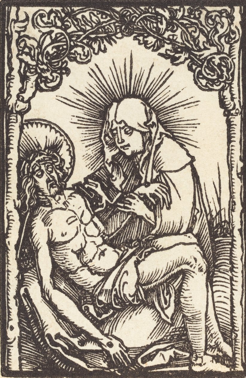 La Lamentación, c. 1500 de Albrecht Dürer
