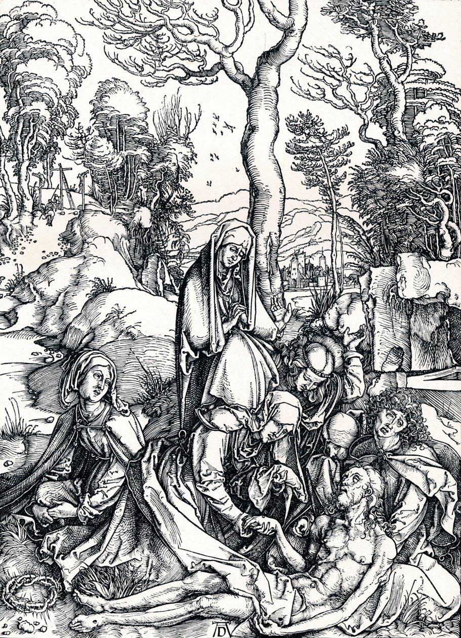 El lamento por Cristo, 1498 1906 de Albrecht Dürer