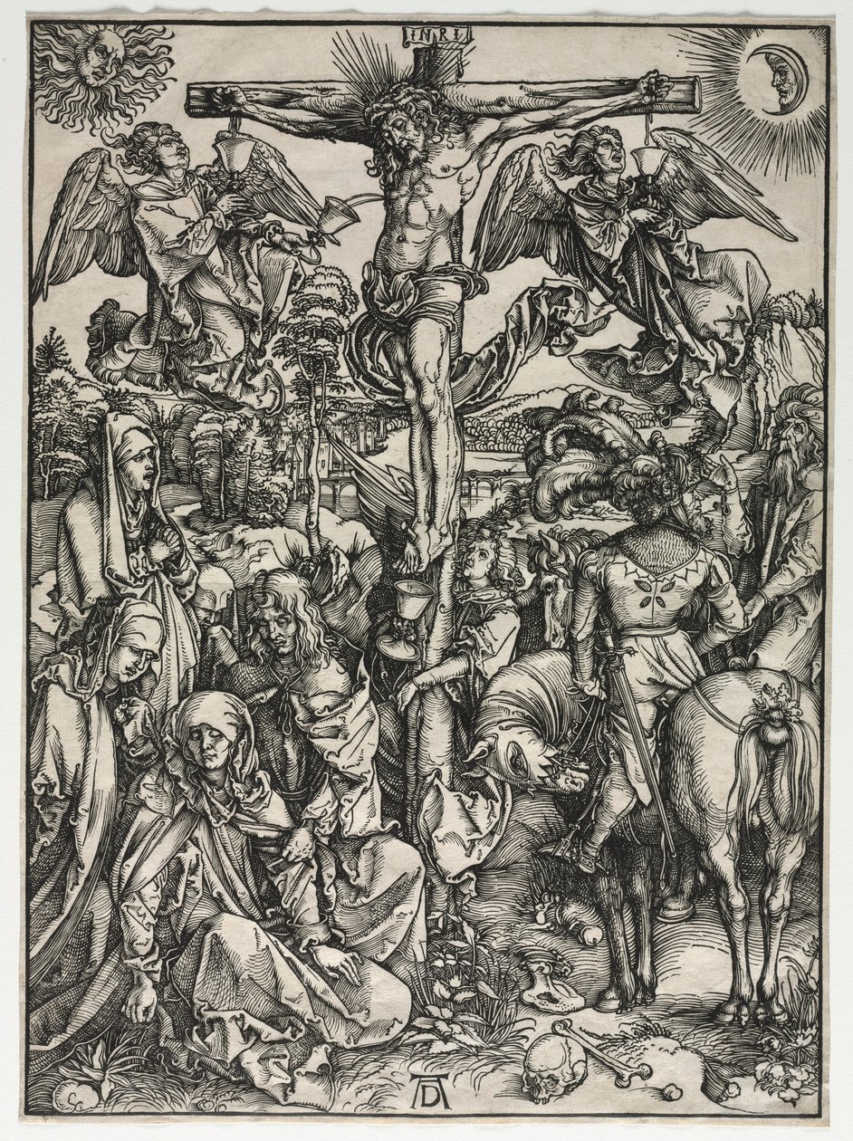 La Gran Pasión: La Crucifixión, c. 1497-1500 de Albrecht Dürer