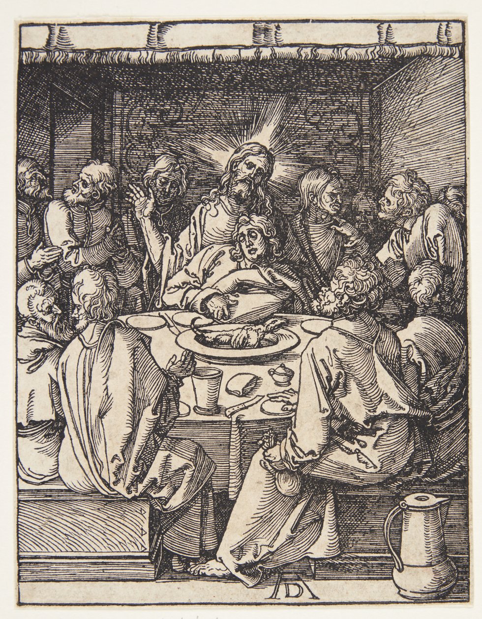 La última cena de Albrecht Dürer