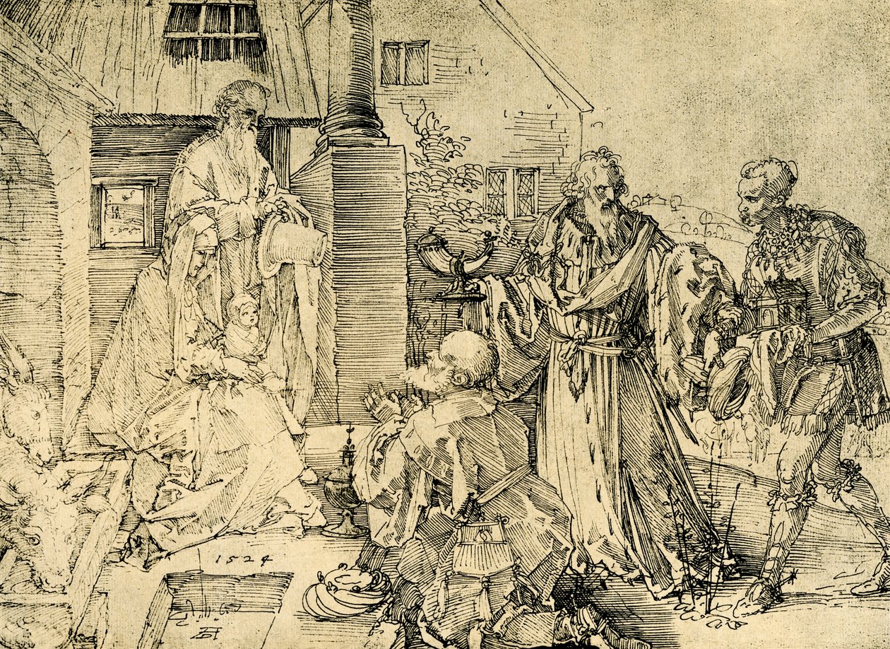 Los Reyes Magos de Albrecht Dürer