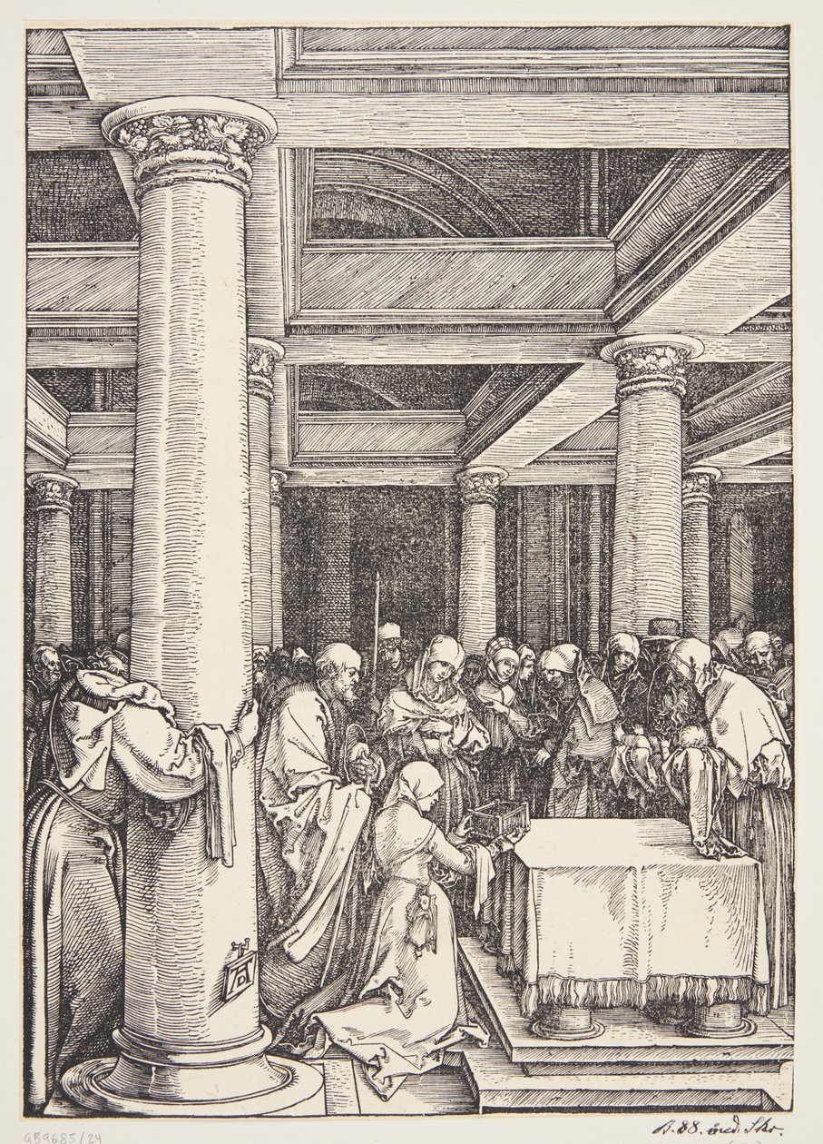 La Presentación en el Templo de Albrecht Dürer