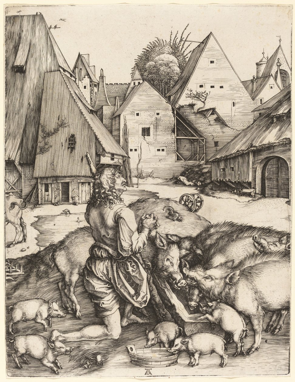 El hijo pródigo de Albrecht Dürer
