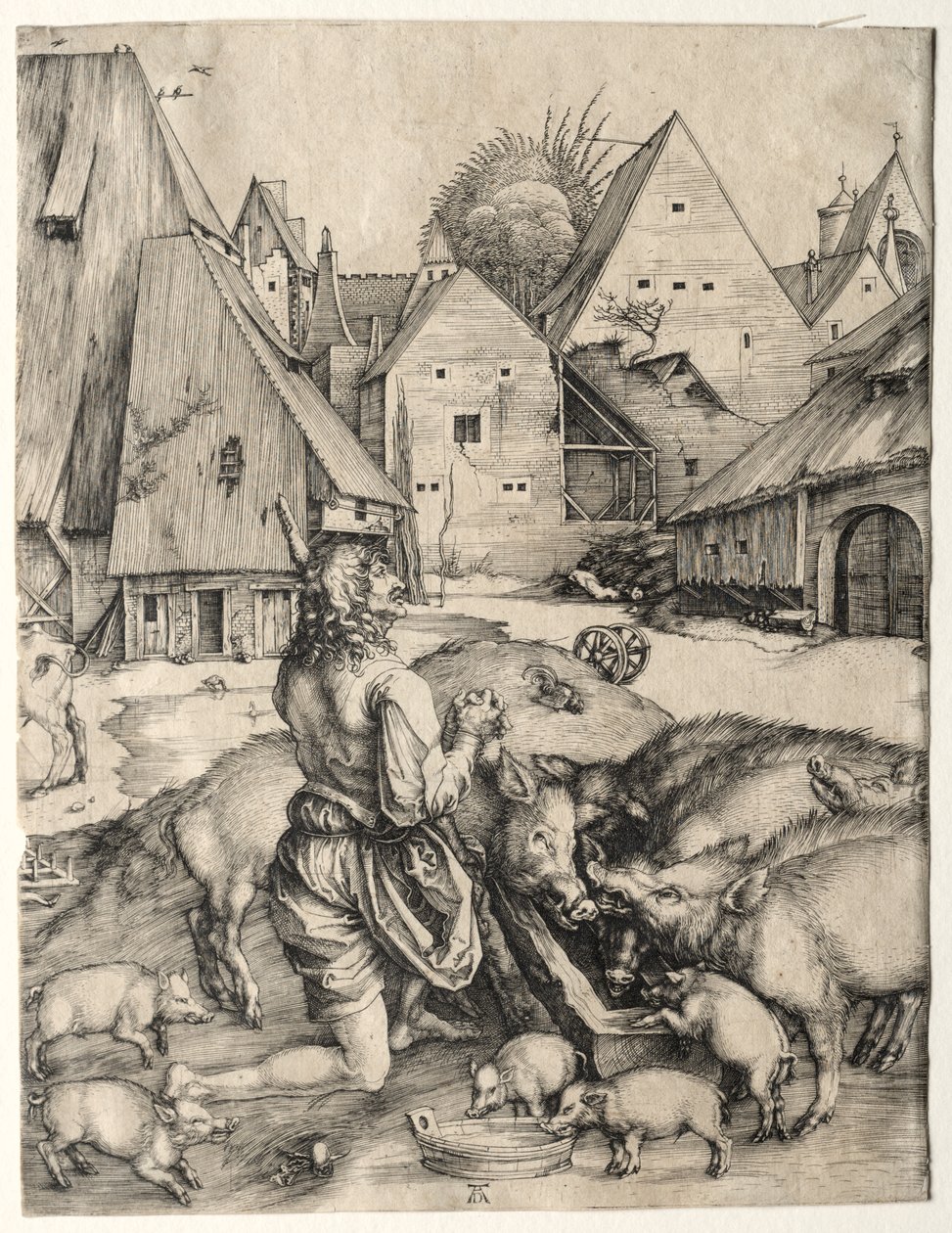 El Hijo Pródigo de Albrecht Dürer