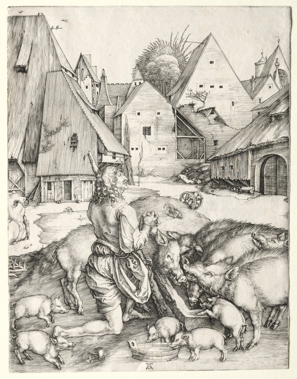 El hijo pródigo de Albrecht Dürer