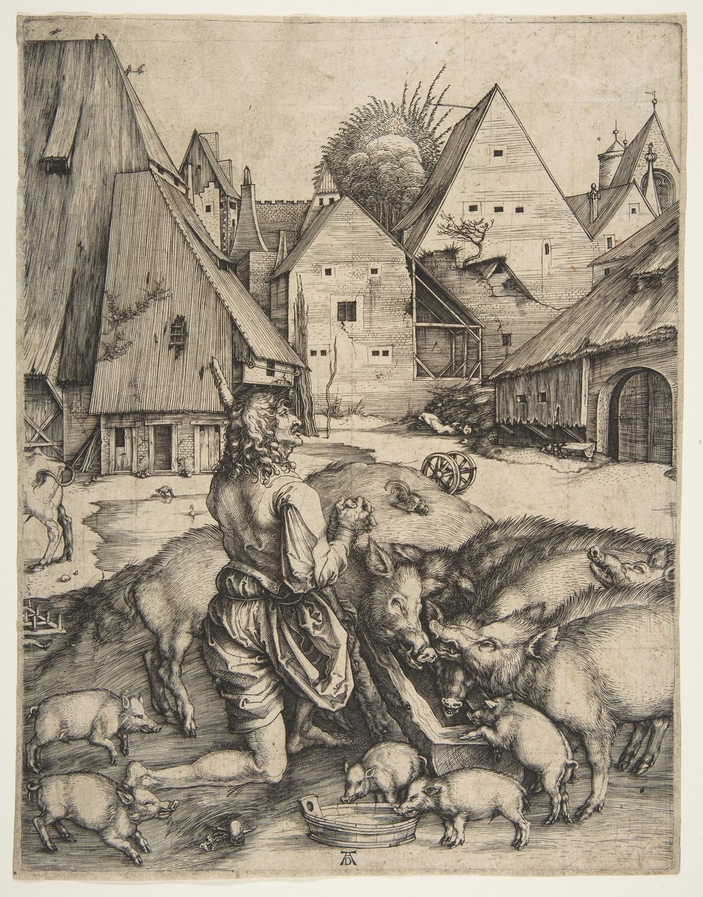 El hijo pródigo de Albrecht Dürer