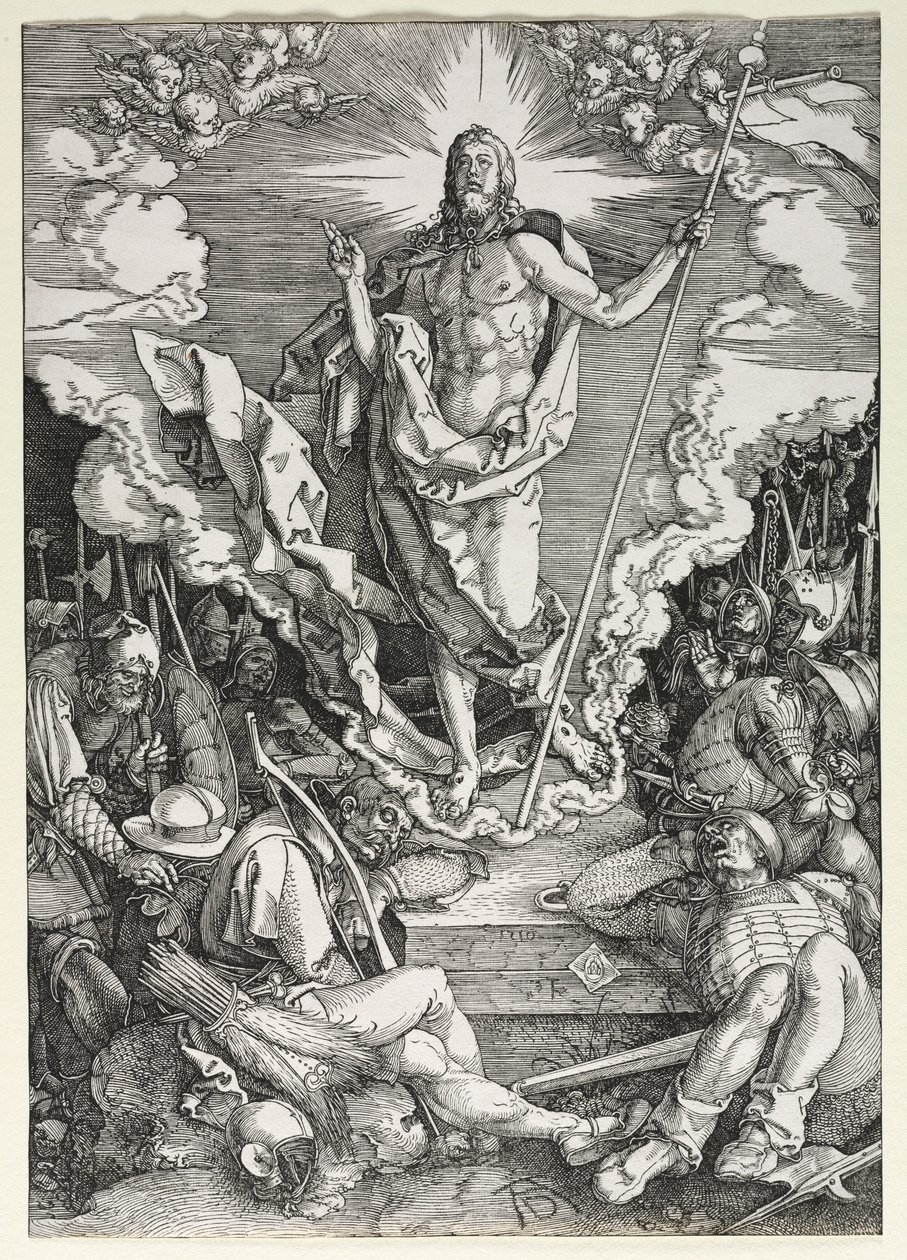 La resurrección, 1510 de Albrecht Dürer