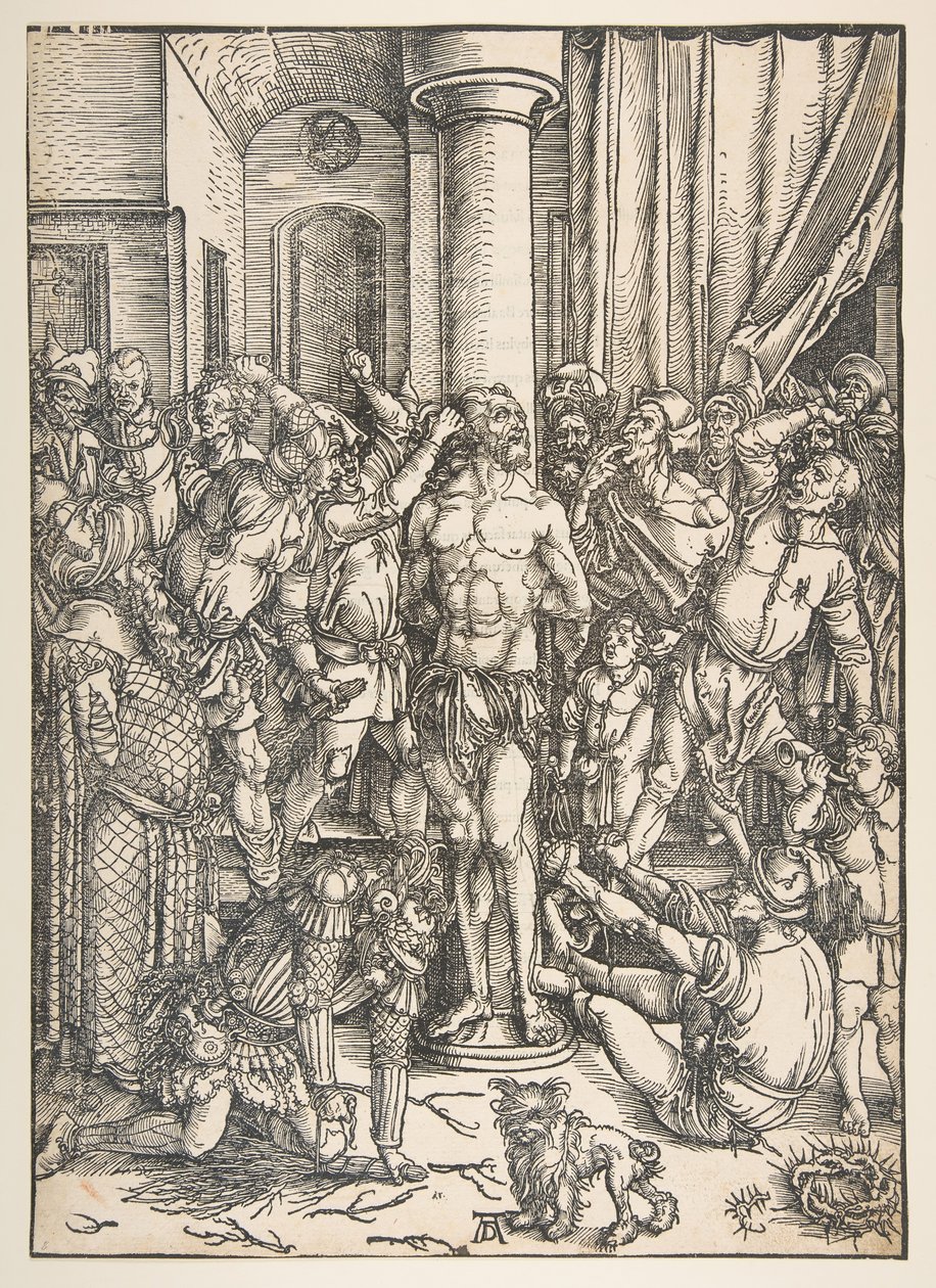 La flagelación de Cristo de Albrecht Dürer