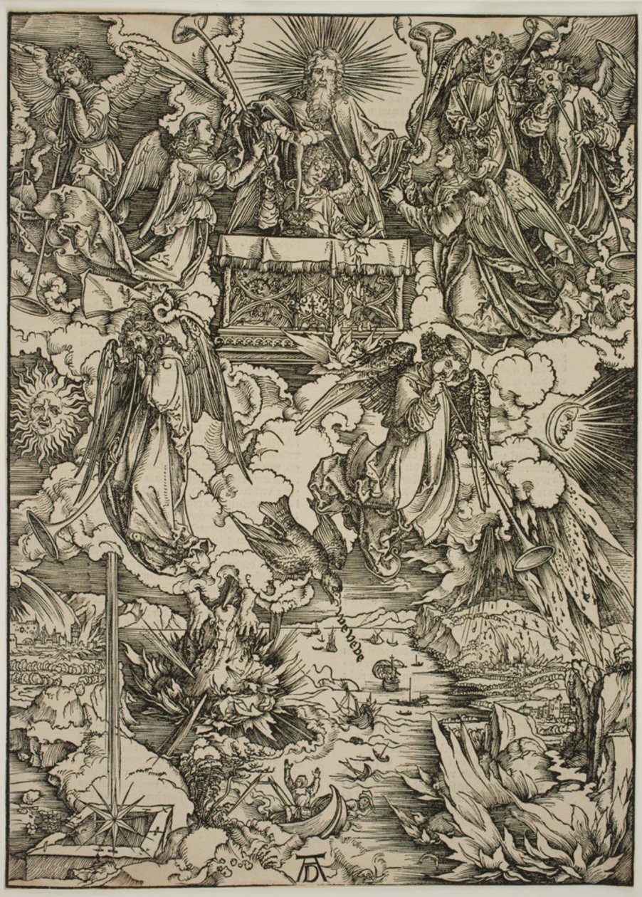 Las siete trompetas de Albrecht Dürer