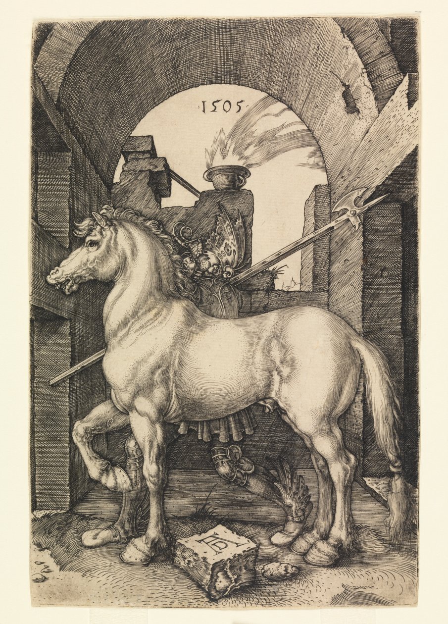 El caballo pequeño de Albrecht Dürer