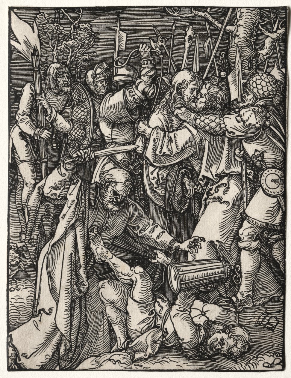 The Small Passion:  The Betrayal of Christ de Albrecht Dürer