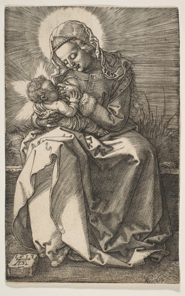 La Virgen amamantando al Niño Jesús, 1519 de Albrecht Dürer