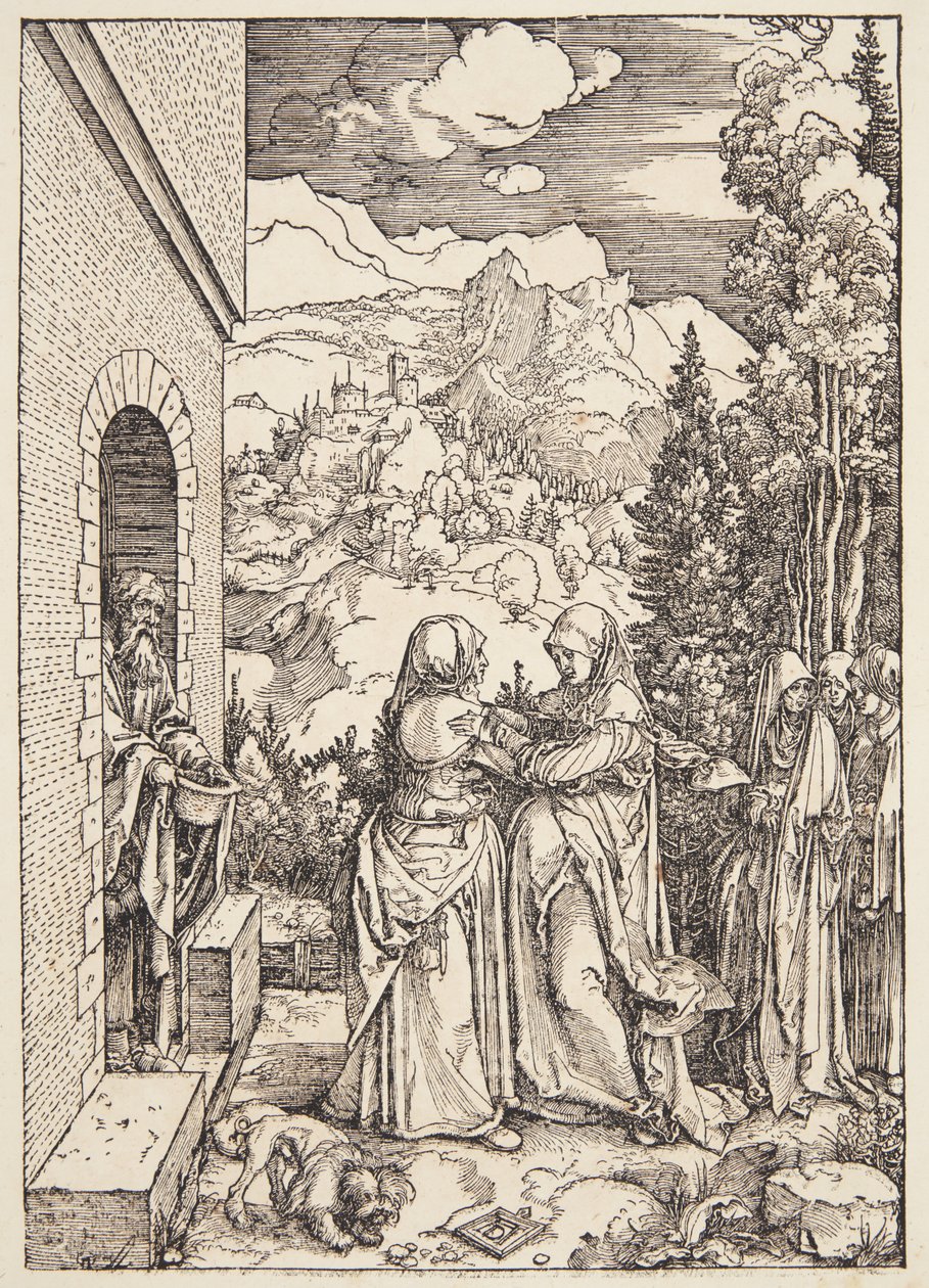 La Visitación de Albrecht Dürer