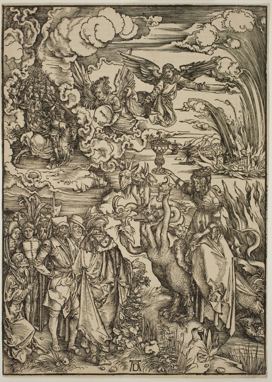 La Ramera de Babilonia de Albrecht Dürer