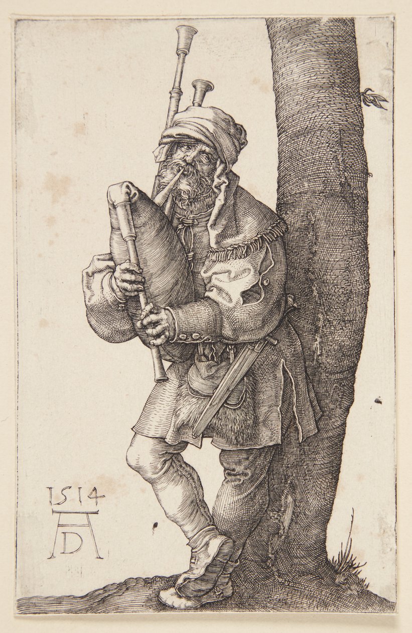 El gaitero de Albrecht Dürer