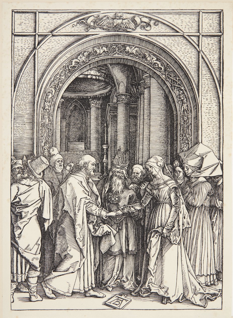 El desposorio de la Virgen de Albrecht Dürer