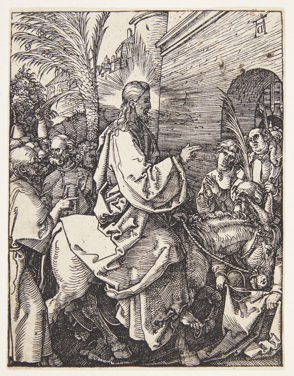 La entrada en Jerusalén de Albrecht Dürer