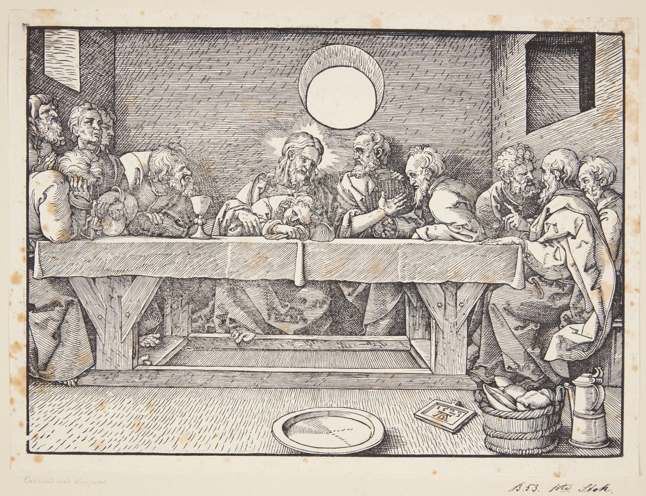 La última cena de Albrecht Dürer
