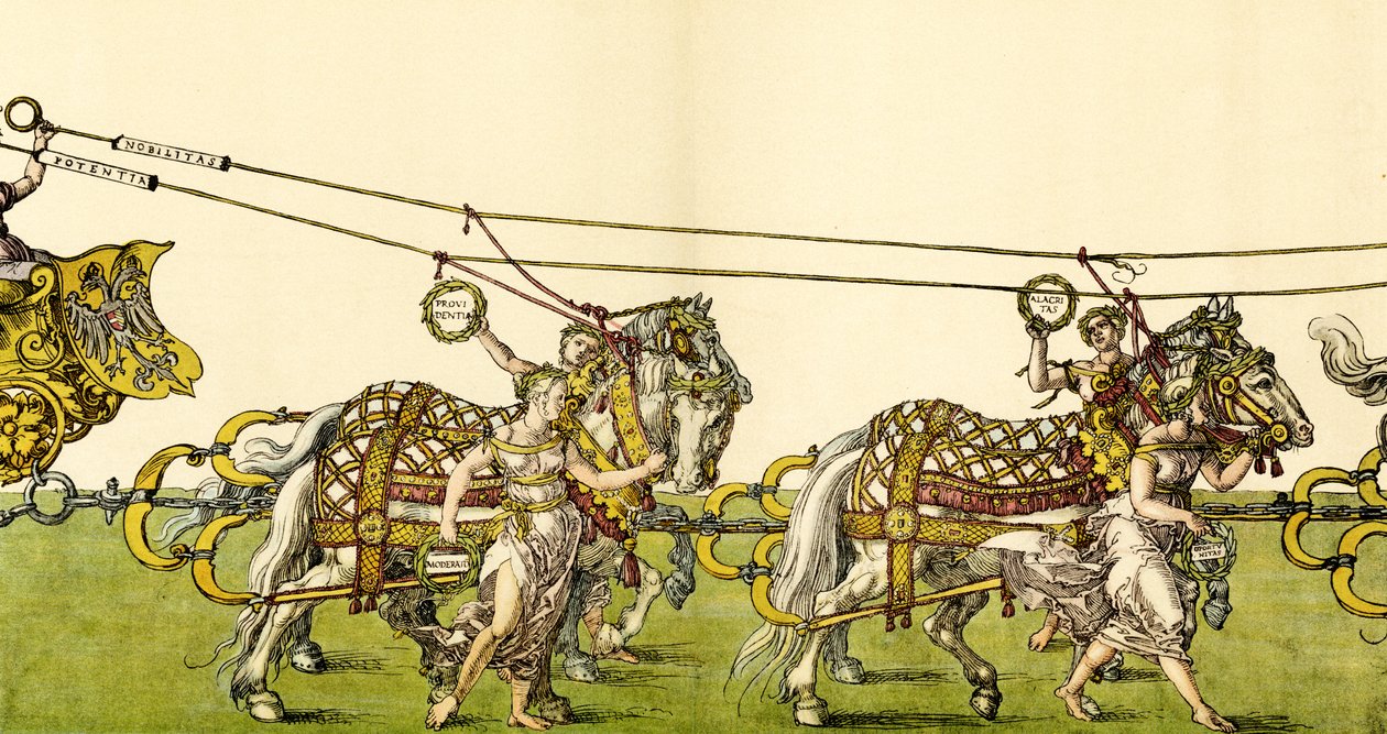 El carro triunfal de Albrecht Dürer