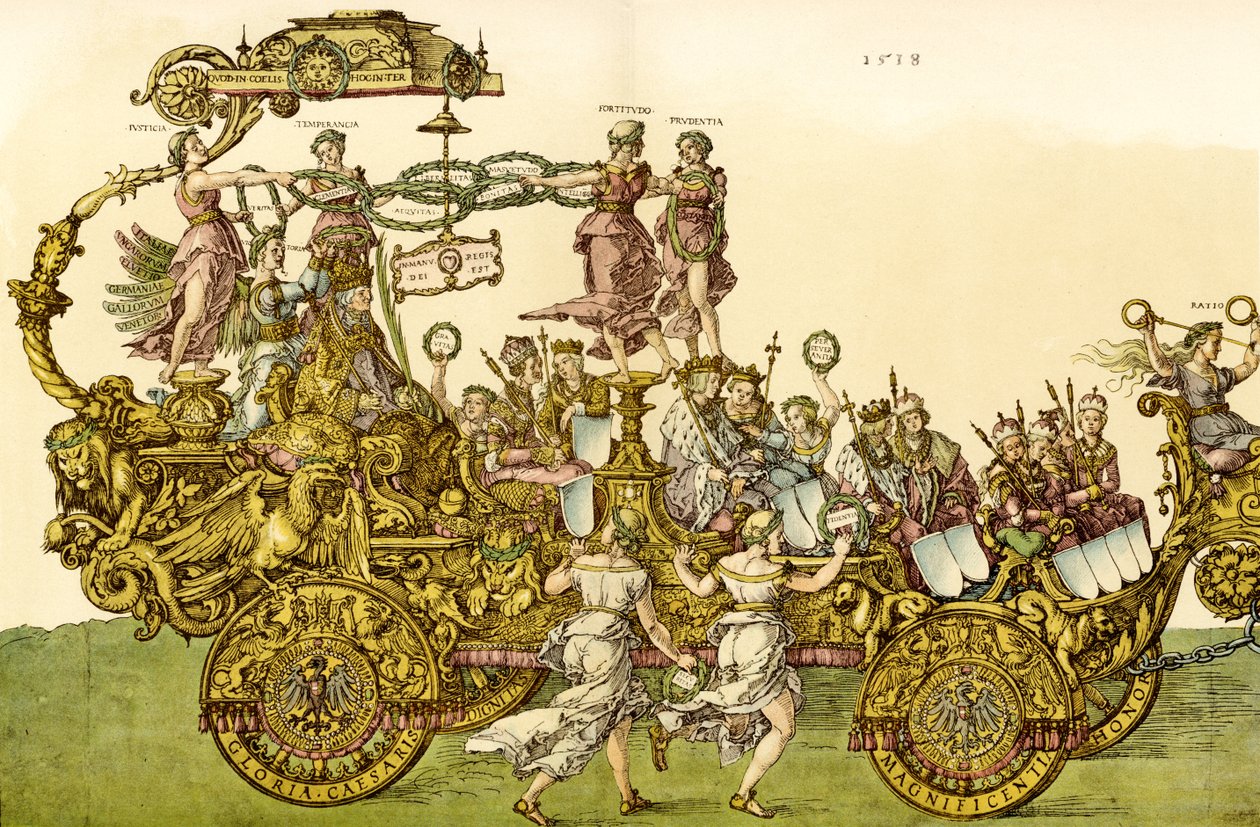 El carro triunfal de Albrecht Dürer
