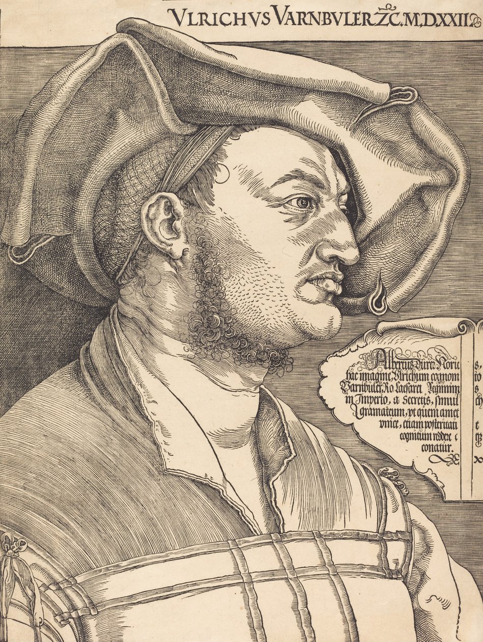 Ulrich Varnbüler, 1522 de Albrecht Dürer