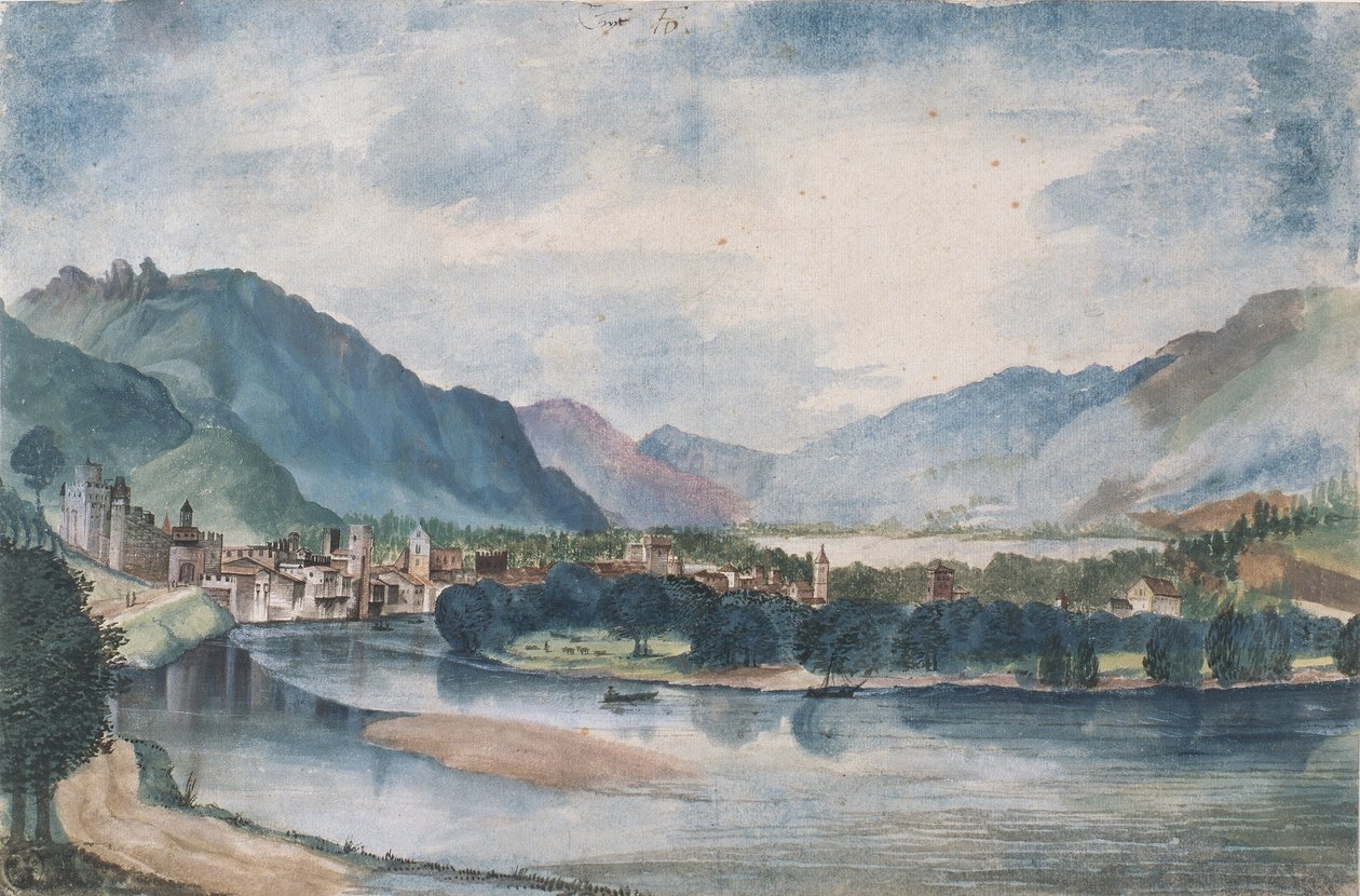 Vista de Trento de Albrecht Dürer