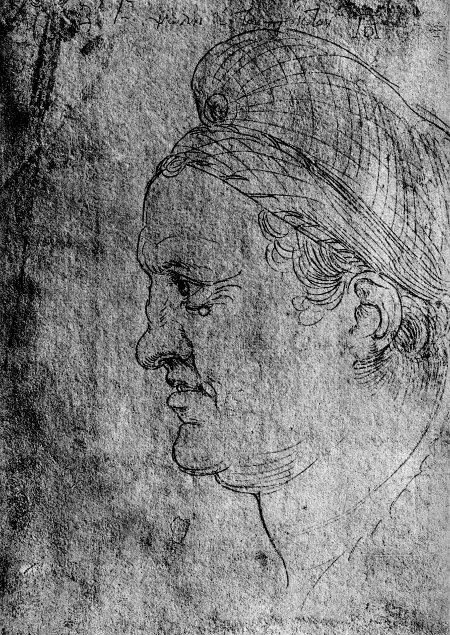 Willibald Pirckheimer, 1503, 1936 de Albrecht Dürer