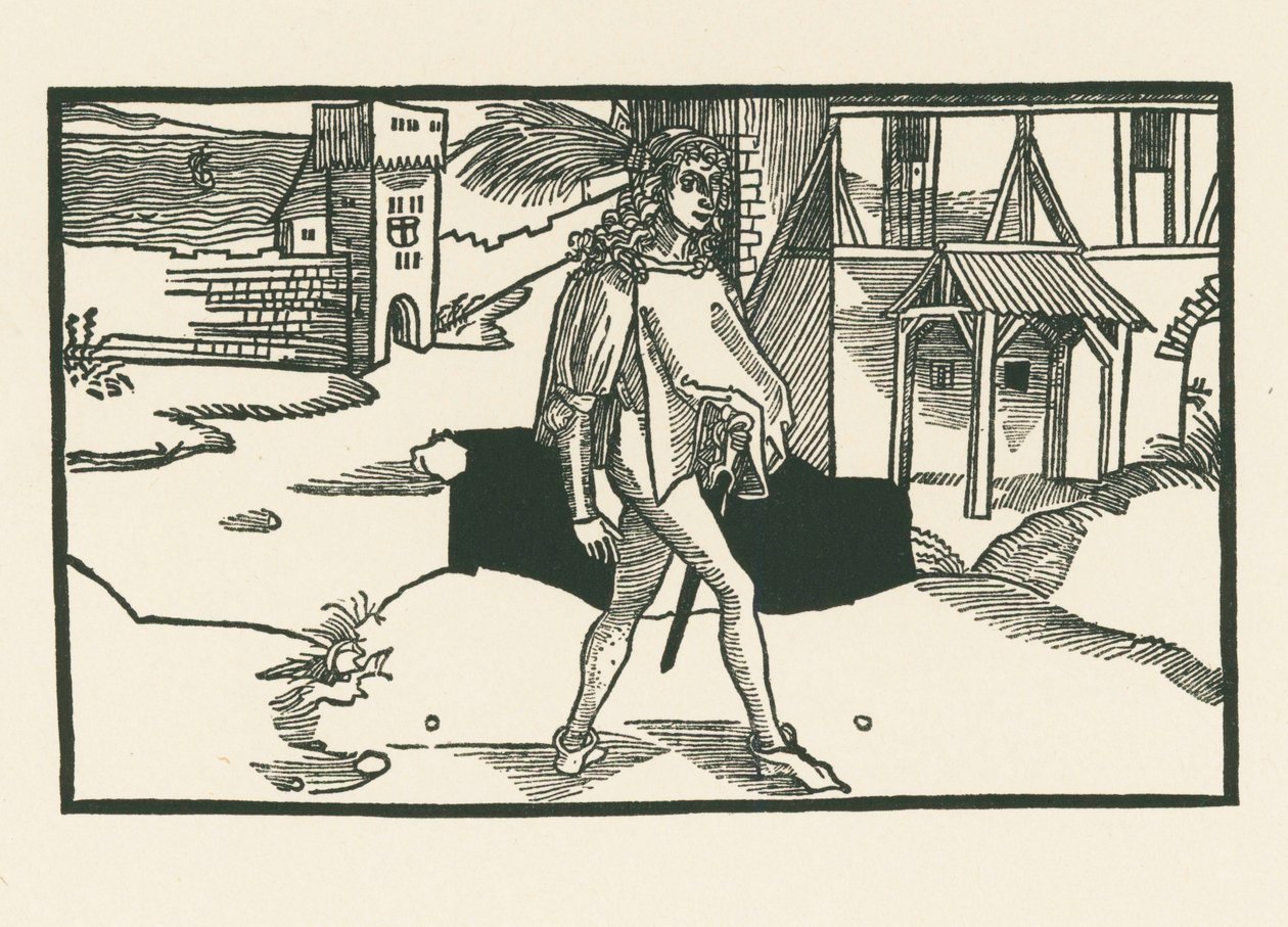 Fedria, c.1492-93 (xilografía) de Albrecht Dürer or Duerer