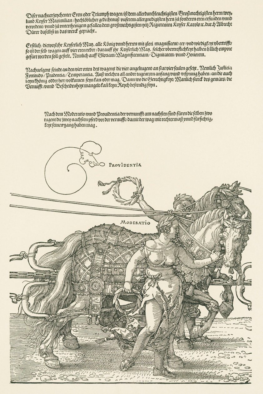 El Gran Coche Triunfal de Albrecht Dürer or Duerer