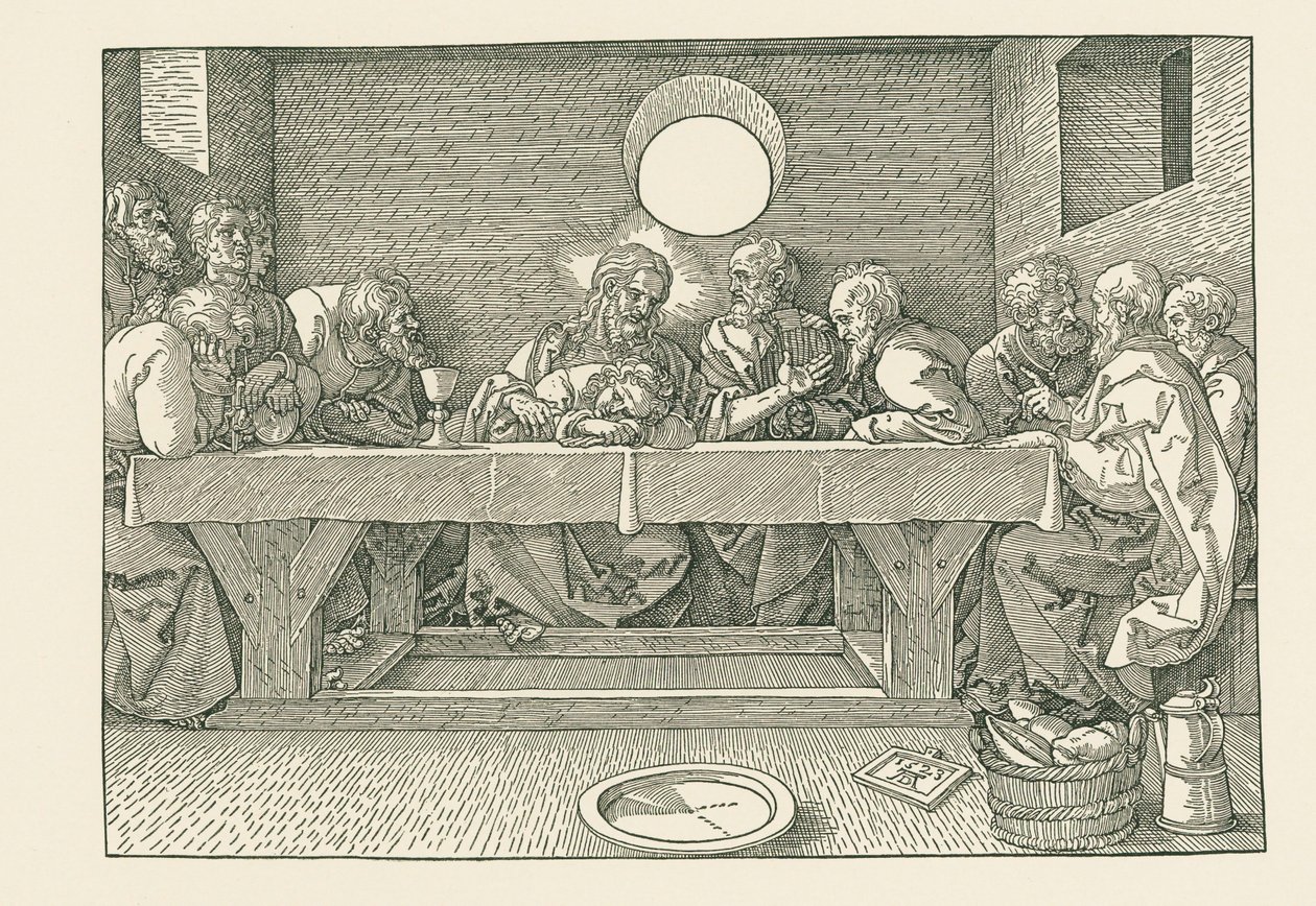La Última Cena de Albrecht Dürer or Duerer