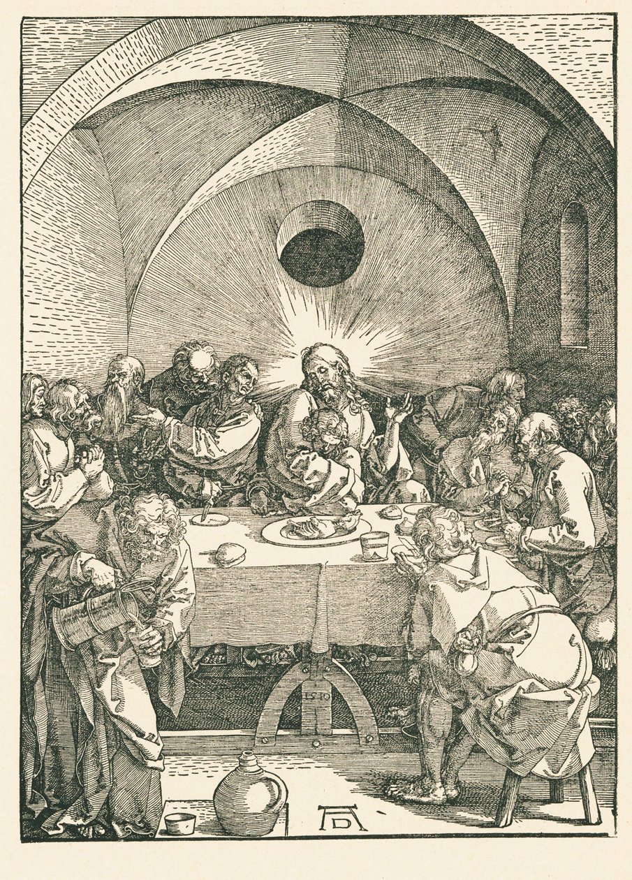 La Última Cena de Albrecht Dürer or Duerer