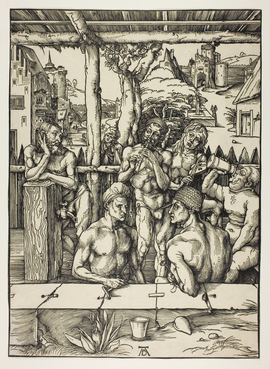 El Baño de los Hombres de Albrecht Dürer
