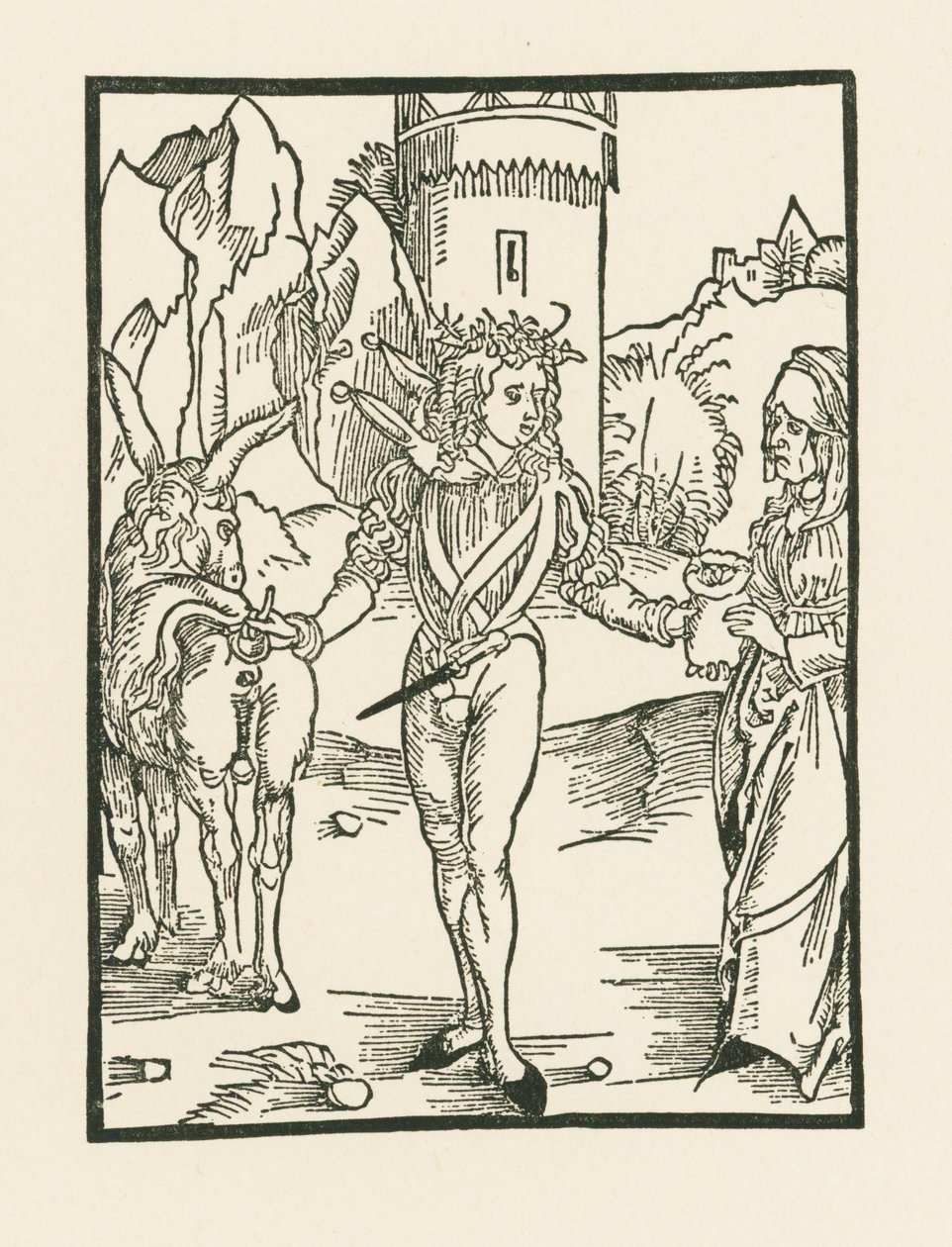 Agitando la buena voluntad de Albrecht Dürer or Duerer