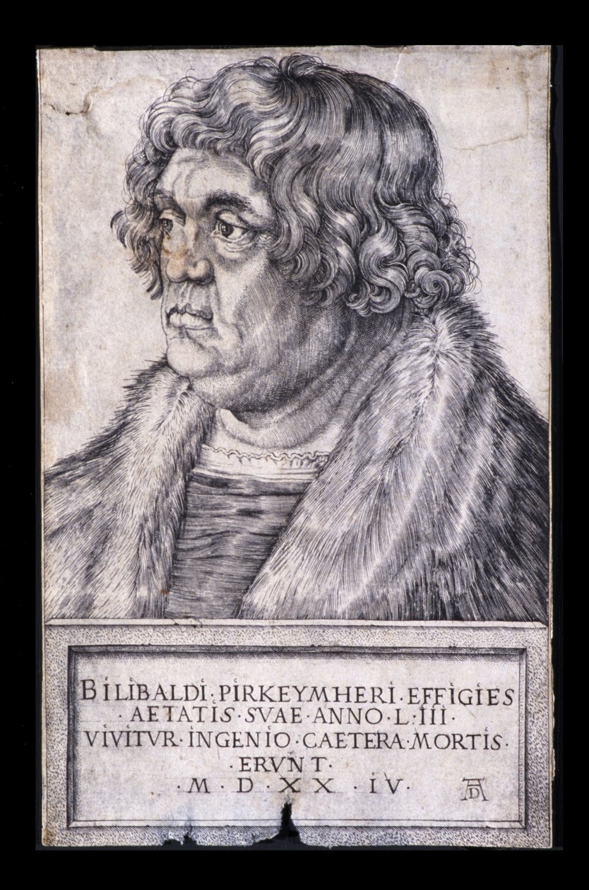 Willibald Pirkheimer de Albrecht Dürer or Duerer