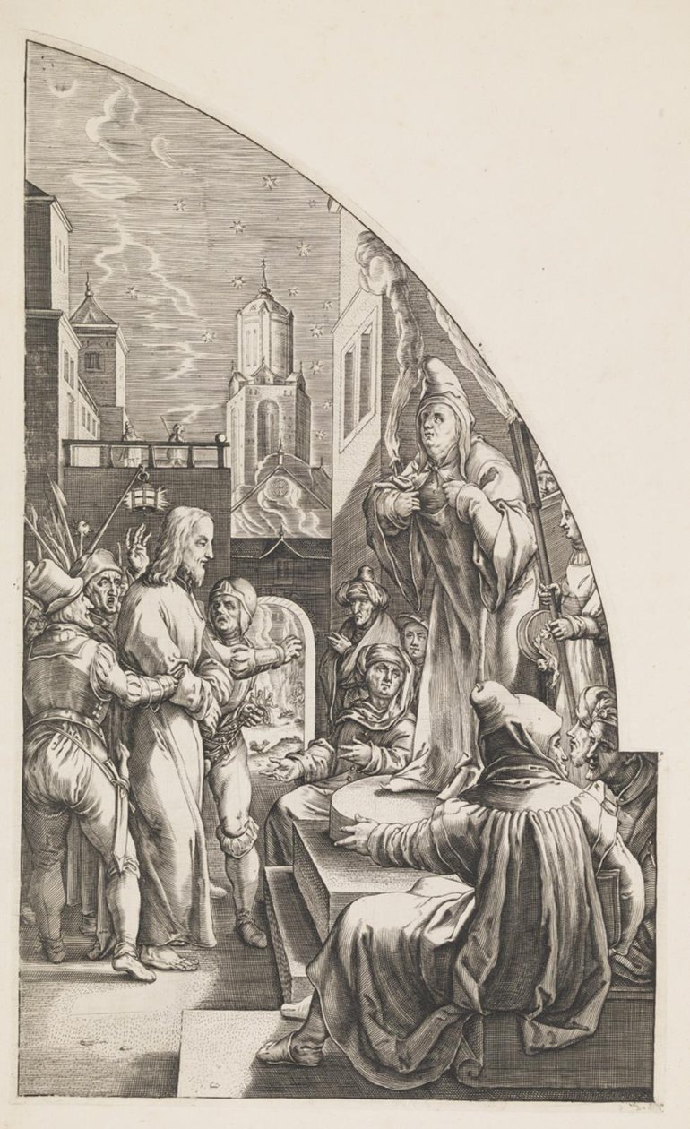 Cristo ante Caifás de Albrecht von Horn