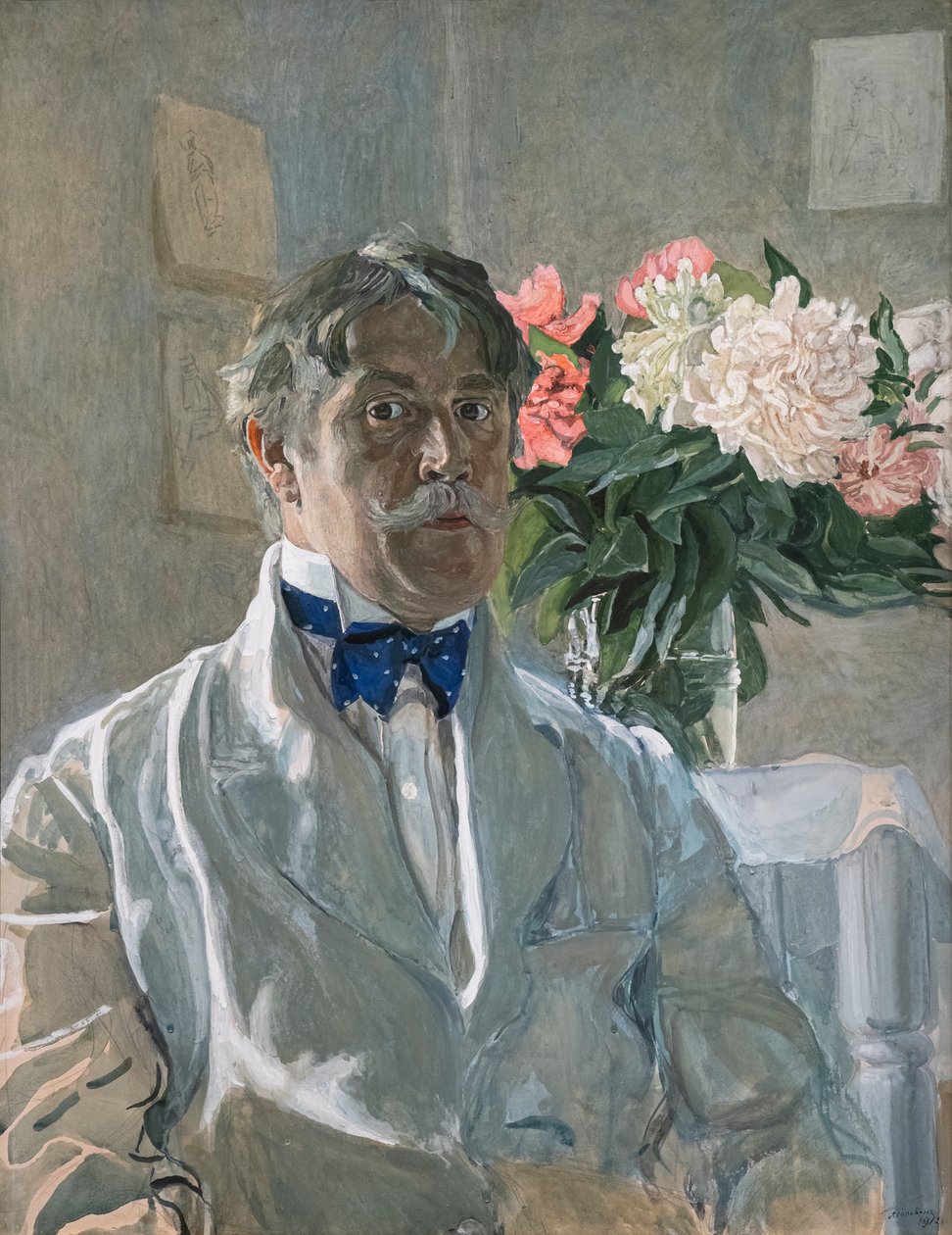 Auto retrato de Aleksandr Jakovlevic Golovin