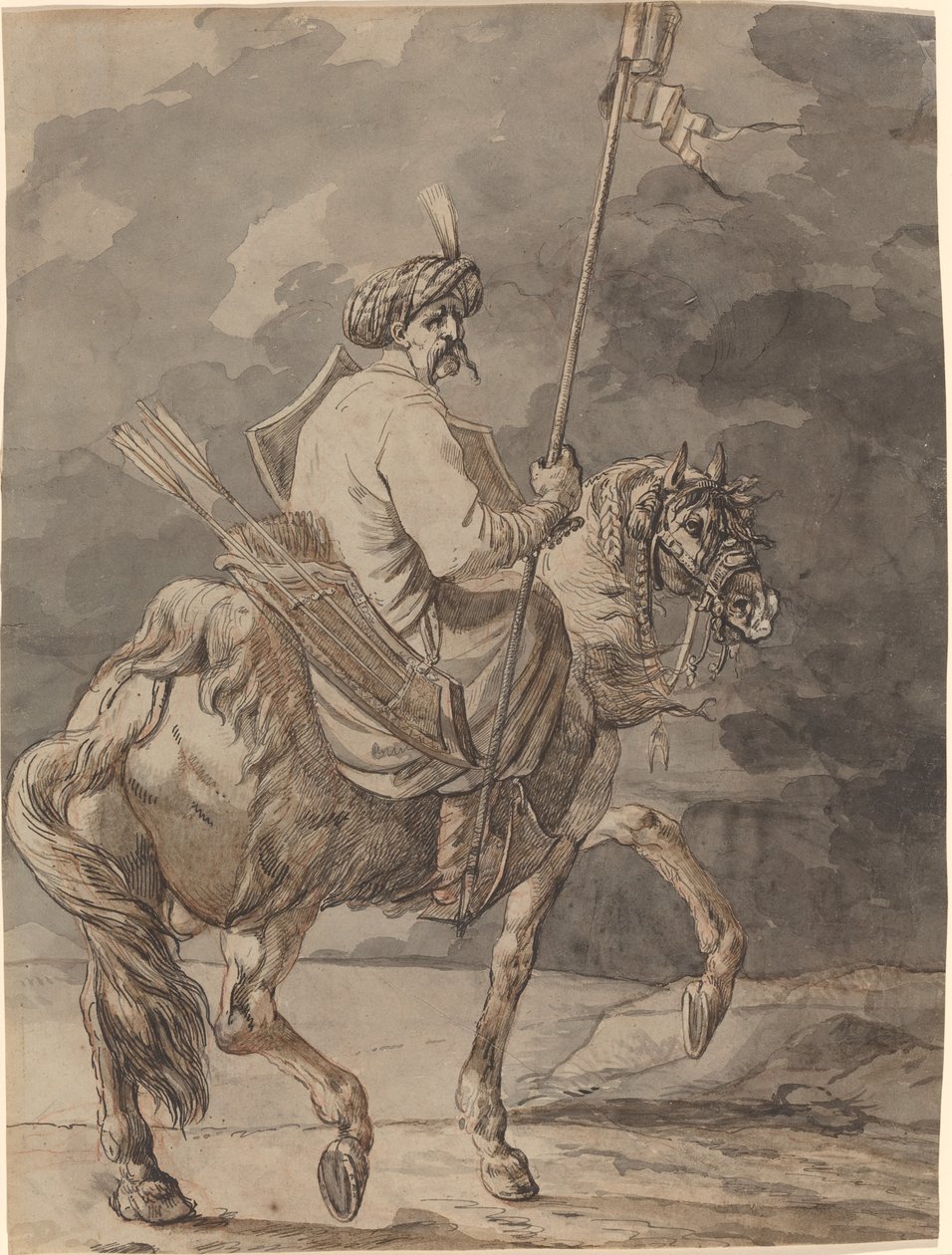 El jinete polaco de Aleksandr Osipovich Orlovskii