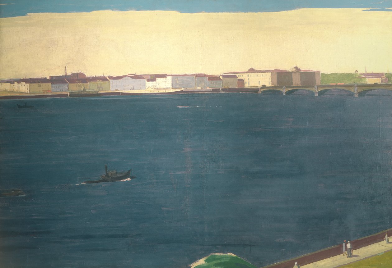 El río Neva, 1934 de Aleksei Eremeevich Karev